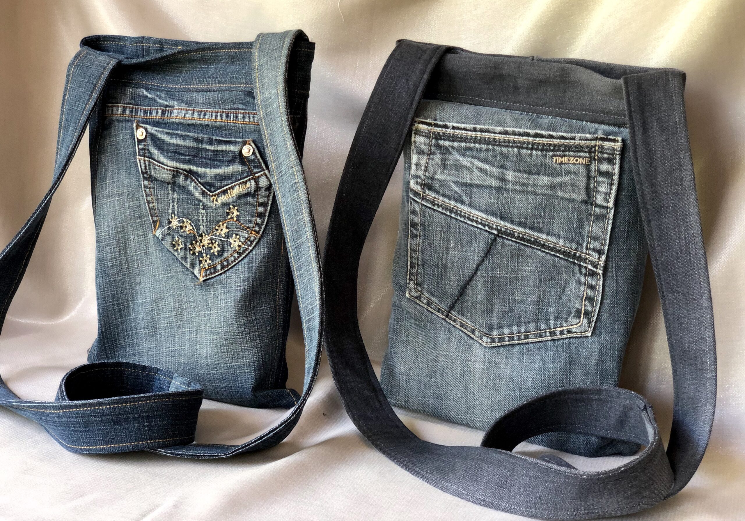 Jeans-Tasche - Produkt entwickelt von Beata Sievi