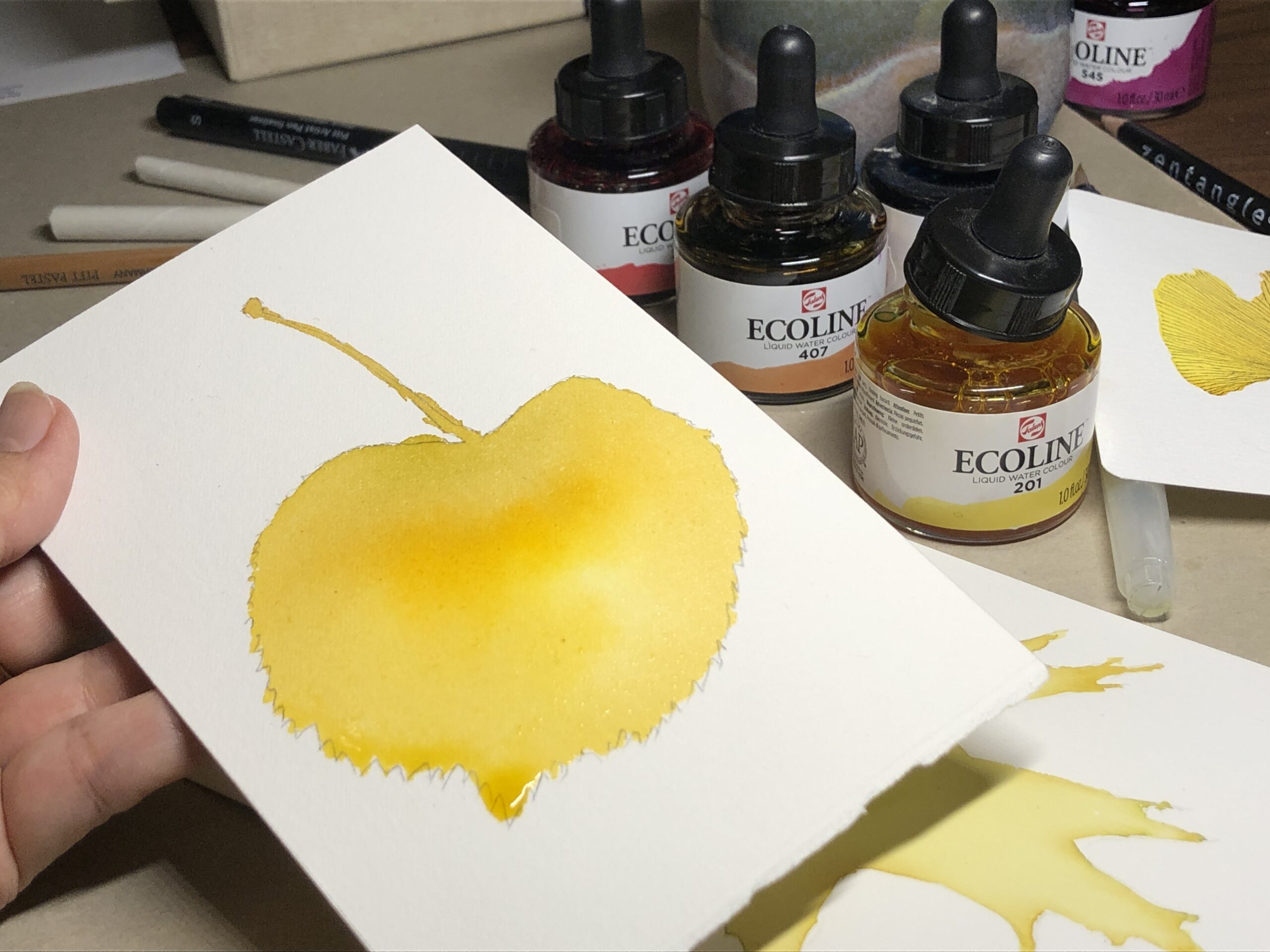 Zentangle Lehrerin Beata Sievi, Winterthur