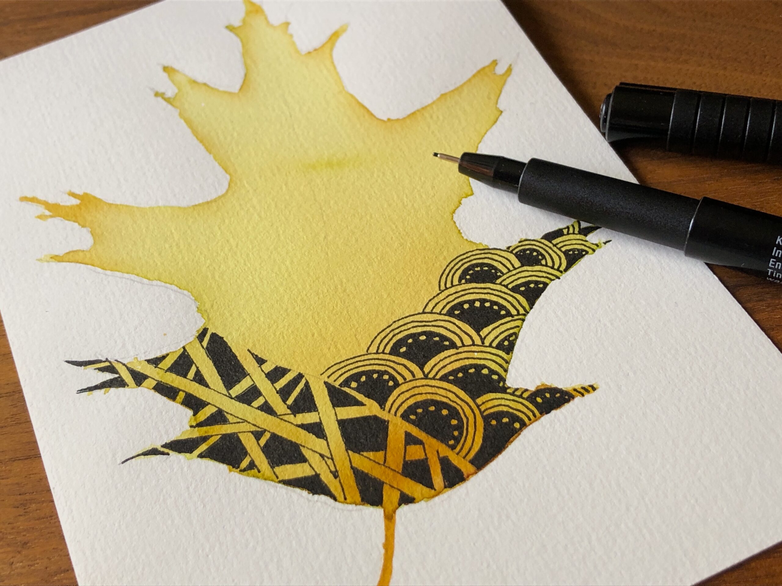 Zentangle Muster Workshop Winterthur